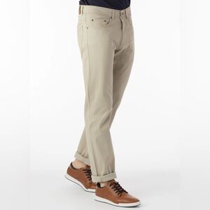 Ballin Perma Color Pima Twill 5-Pocket Pants in Stone (Crescent Modern Fit)